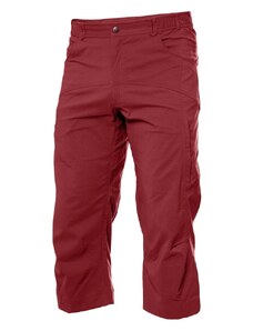 Męskie spodnie 3/4 Warmpeace Boulder 3/4 Ceglasta czerwień