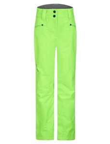 Ziener Spodnie narciarskie "Alin" w kolorze jaskrawozielonym