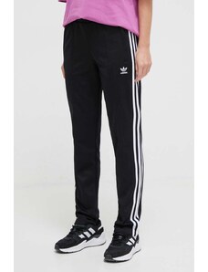 adidas Originals spodnie dresowe kolor czarny wzorzyste IU2521