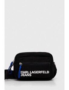 Karl Lagerfeld Jeans saszetka kolor czarny