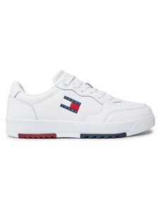 Sneakersy Tommy Jeans Retro Ess EM0EM01397 White YBS