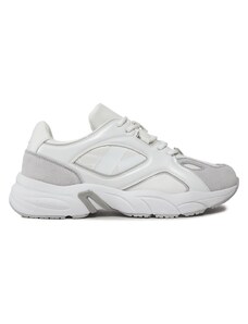 Sneakersy Calvin Klein Jeans Retro Tennis Low Lace Mix Nbs Lu YW0YW01312 Bright White/Oyster Mushroom 01V