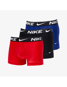 Bokserki Nike Dri-FIT Essential Micro Trunk 3-Pack Siren Red/ Deep Royal/ Black