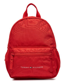 Plecak Tommy Hilfiger Th Essential Mini Backpack AU0AU01770 Fierce Red XND
