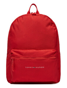 Plecak Tommy Hilfiger Th Essential Backpack AU0AU01864 Fierce Red XND