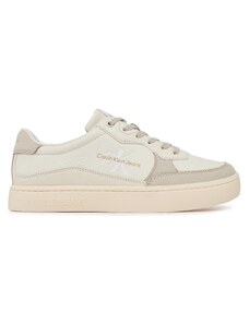 Sneakersy Calvin Klein Jeans Classic Cupsole Low Lth Ml Fad YM0YM00885 Creamy White/Eggshell 0GF