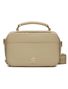 Tommy Hilfiger Torebka Iconic Tommy Camera Bag AW0AW15689 Beżowy