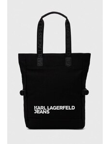Karl Lagerfeld Jeans torba kolor czarny