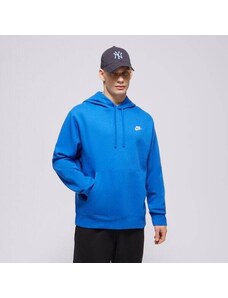 Nike Bluza Z Kapturem Sportswear Club Fleece Męskie Odzież Bluzy BV2654-480 Niebieski