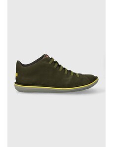 Camper sneakersy nubukowe Beetle kolor zielony 36678.082