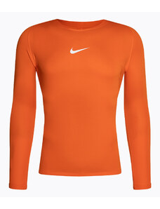 Longsleeve termoaktywny męski Nike Dri-FIT Park First Layer LS safety orange/white