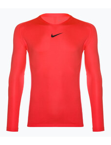 Longsleeve termoaktywny męski Nike Dri-FIT Park First Layer bright crimson/black