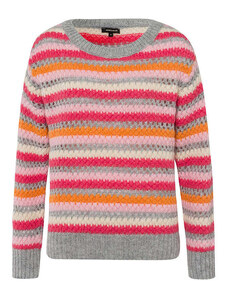 More & More Sweter w kolorze szaro-różowo-pomarańczowym
