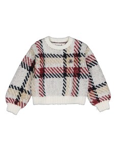 Tommy Hilfiger Sweter w kolorze beżowym ze wzorem