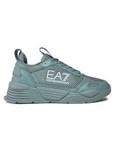 EA7 Emporio Armani Sneakersy X8X152 XK378 T664 Turkusowy