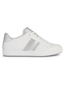 Sneakersy Geox D Blomiee D366HF 054AJ C0007 White/Silver