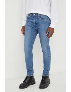 Levi's jeansy 512 SLIM męskie kolor niebieski