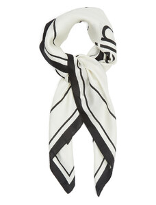 Chusta Calvin Klein Silk Logo Bandana 70X70 K60K611459 Marshmallow yal