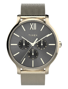 Zegarek Timex Transcend TW2W20000 Gold/Grey