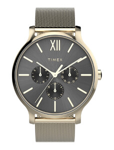 Timex Zegarek Transcend TW2W20000 Złoty