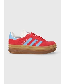 adidas Originals sneakersy Gazelle Bold kolor czerwony IE0421