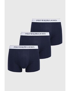 Polo Ralph Lauren bokserki 3-pack męskie kolor niebieski