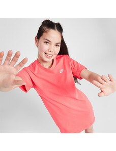 Nike Sukienka G Nsw Tshirt Drss Dziecięce Ubrania Sukienki FB1258-894 Różowy