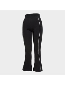 Nike Spodnie W Nsw Clcctn Slit Hem Pant Damskie Ubrania Spodnie dresowe i joggery FB8781-010 Czarny