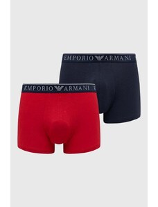 Emporio Armani Underwear bokserki 2-pack męskie kolor czerwony
