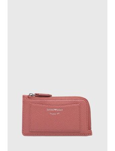Emporio Armani portfel damski kolor różowy Y3H332 YWO3E