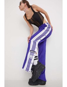 adidas Originals spodnie dresowe kolor fioletowy z aplikacją IP0624