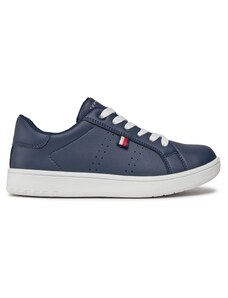 Sneakersy Tommy Hilfiger Low Cut Lace Up Sneaker T3X9-33348-1355 S Blue 800