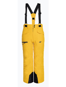 Spodnie narciarskie dziecięce 4F M360 yellow
