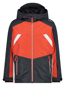 CMP Kurtka narciarska w kolorze pomarańczowo-antracytowym