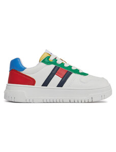 Sneakersy Tommy Hilfiger Flag Low Cut Lace-Up Sneaker T3X9-33369-1355 S Multicolor Y913