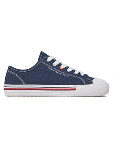 Trampki Tommy Hilfiger Low Cut Lace Up Sneaker T3X9-33324-0890 S Blue 800