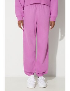 adidas Originals spodnie dresowe Essentials Fleece Joggers kolor różowy gładkie IR5964