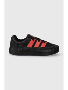 adidas Originals sneakersy zamszowe Adimatic kolor czarny IE5900