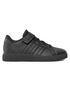 Sneakersy adidas Grand Court 2.0 El K FZ6161 Czarny