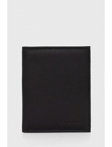 Sisley portfel skórzany męski kolor czarny