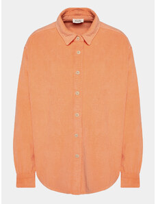 American Vintage Koszula Padow PADO06AE24 Pomarańczowy Relaxed Fit