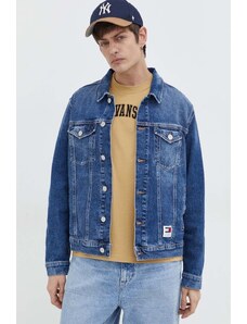 Tommy Jeans kurtka jeansowa męska kolor niebieski przejściowa DM0DM18242