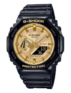 Zegarek G-Shock Octagon GA-2100GB-1AER Black/Gold