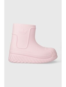 adidas Originals kalosze adiFOM Superstar Boot kolor różowy IE0389