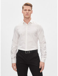 Calvin Klein Koszula K10K112301 Biały Slim Fit