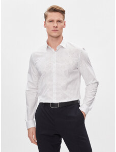 Calvin Klein Koszula K10K112298 Biały Slim Fit