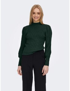 ONLY Sweter w kolorze ciemnozielonym