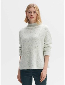 OPUS Sweter w kolorze białym