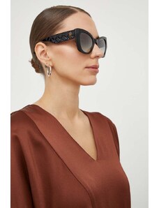 Kurt Geiger London okulary przeciwsłoneczne damskie kolor czarny