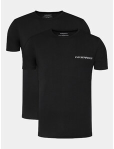 Emporio Armani Underwear Komplet 2 t-shirtów 111267 4R717 07320 Czarny Regular Fit